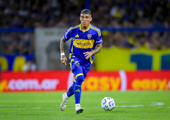 Ayrton Costa en Boca (Getty Images)