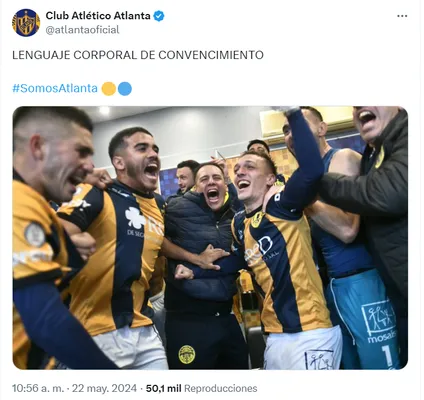El Bohemio se burló de River en las redes sociales.