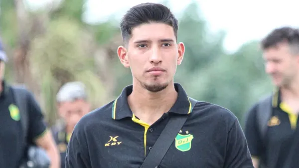 Aaron Molinas, en Defensa y Justicia (Instagram)