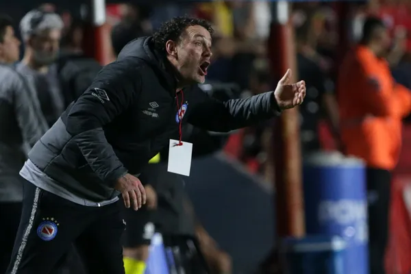Gabriel Milito en Argentinos Juniors (Getty Images)