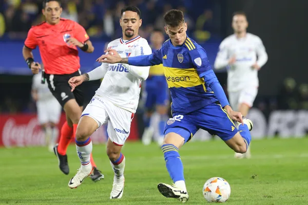 Boca, en Copa Sudamericana. (IMAGO)
