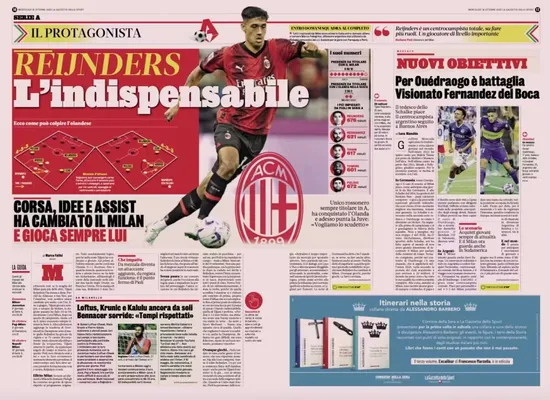 En Italia vinculan a Equi Fernández con el Milan.