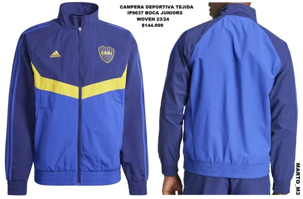 La nueva campera de Boca