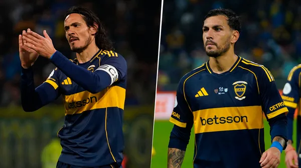 Cavani y Paredes fueron mencionados en la charla de Riquelme. (Getty)