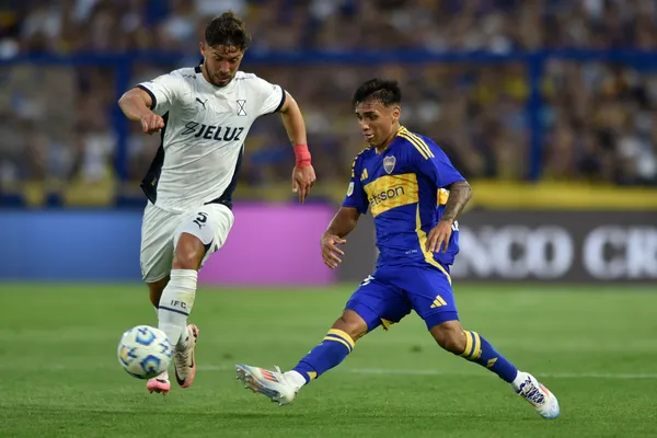 Felipe Loyola en Boca vs. Independiente (Getty Images)