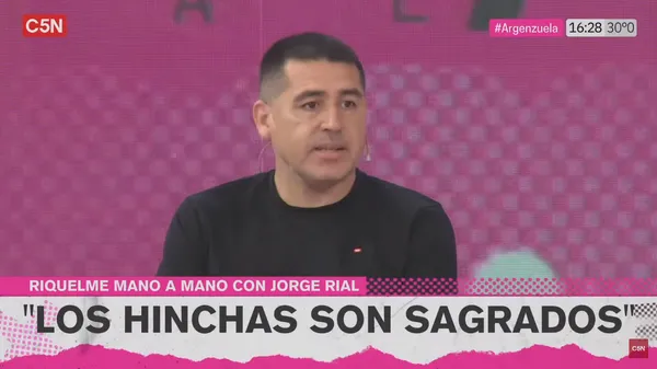 Román habló a cinco días de las elecciones en Boca. (Captura TV)