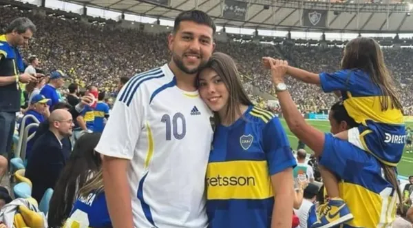 El posteo de Agustín Riquelme. (Captura)