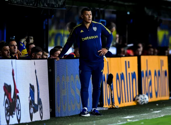 Almirón, contra Unión. (Getty)