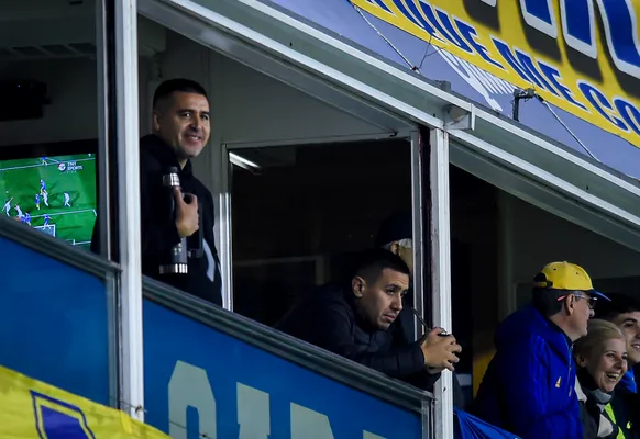 Román, el mate y La Bombonera (Getty)