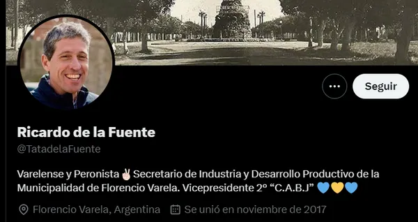 Ricardo de la Fuente, el nuevo vicepresidente segundo de Boca.