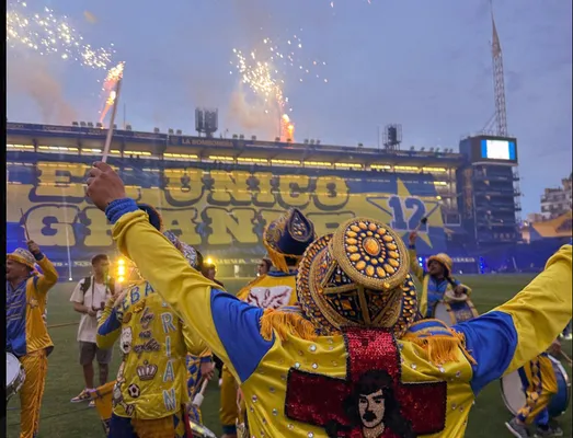 Boca celebró el Día del Hincha en La Bombonera. (Boca Juniors)