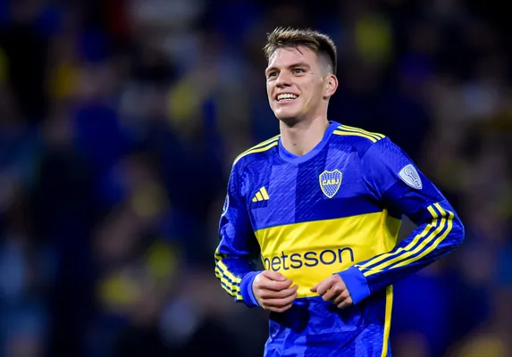 Kevin Zenón, jugador de Boca (Getty Images)