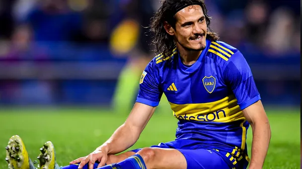 Cavani se lesionó ante Newell's
