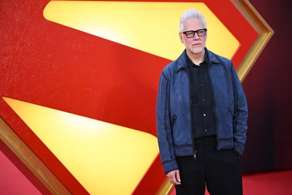 James Gunn, director de la nueva película de Superman (Getty Images)