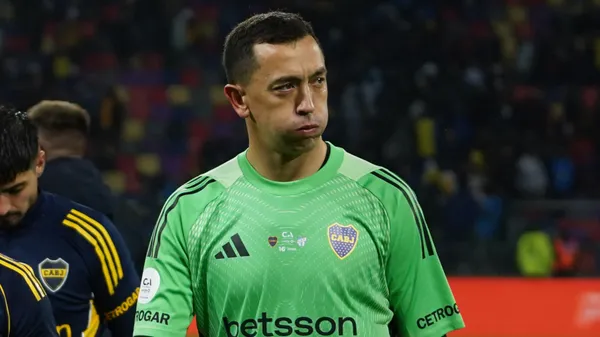 Marchesín está lesionado pero quiere volver lo antes posible.
