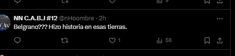 La burla de los hinchas de Boca a River.