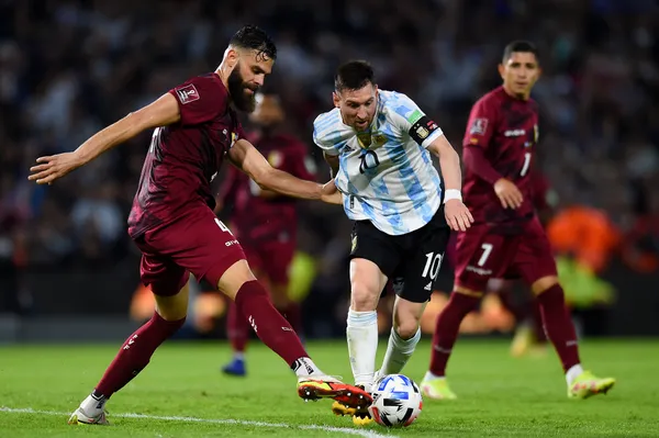 Argentina vs. Venezuela en La Bombonera (Getty Images)