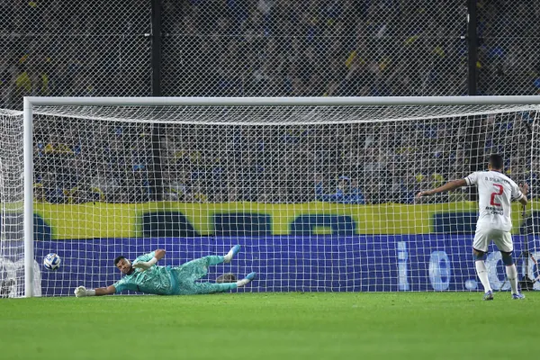Boca ganó las cinco definiciones por penales que tuvo en este 2023. Getty Images.
