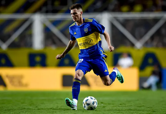 Kevin Zenón, la figura de Boca vs. Sarmiento. (Getty)