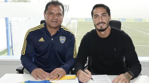 Figal renovó su contrato con Boca.