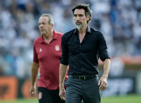 Eduardo Domínguez, DT de Estudiantes de La Plata. (Getty Images)