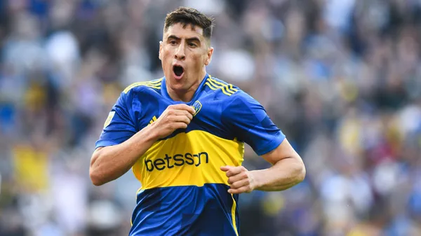 Merentiel, autor del 1-0 ante Newell's