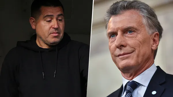 Riquelme y Macri, enfrentados en las elecciones de Boca. (Getty)