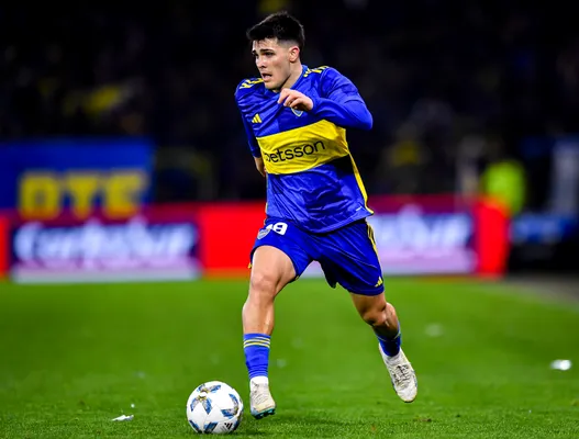 Vicente Taborda en Boca. (Getty)