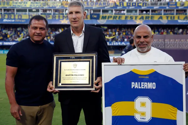 Marcelo Delgado con otro rol en Boca. (Getty)