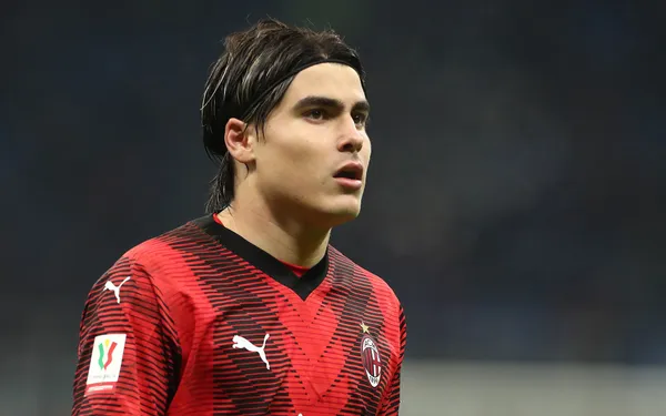 Luka Romero, jugador de Milan (Getty Images)