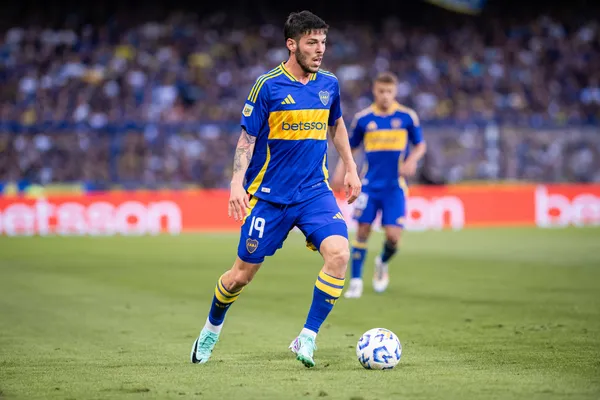 Agustín Martegani, en Boca. (IMAGO)