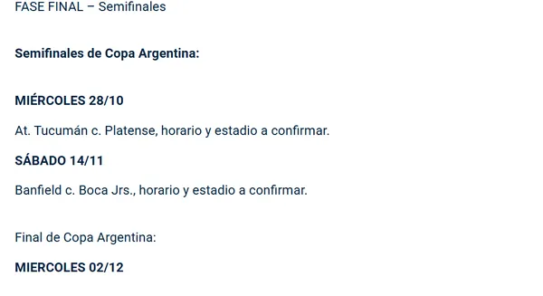 Boca y Banfield, con día confirmado para su partido.