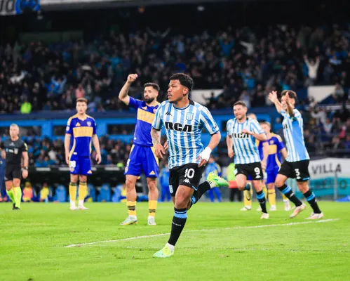 Roger Martínez, en Racing. (IMAGO)