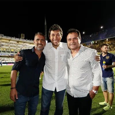 Cascini, Bermúdez y Delgado, tres de los ídolos que respaldan a Román