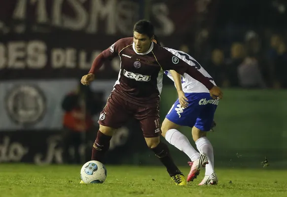 Cristian Chavez de Lanus. - Tigre Victoria CA vs Lanus CA - 2013 - Fecha 14. 20 de mayo de 2013