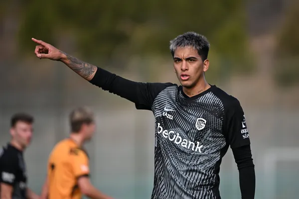 Matías Galarza en Genk (Imago)