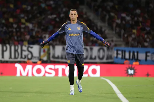 Marchesín, el jugador que más utilizó Gago en el Boca 2025. (Getty)