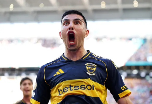 Rodrigo Battaglia seguirá siendo el '5' de Boca vs. Bayern Munich. (Getty)