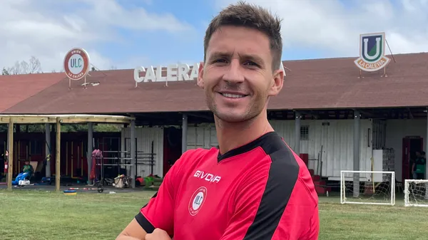 Franco Soldano dio su primera entrevista en su nuevo club. (Unión la Calera)