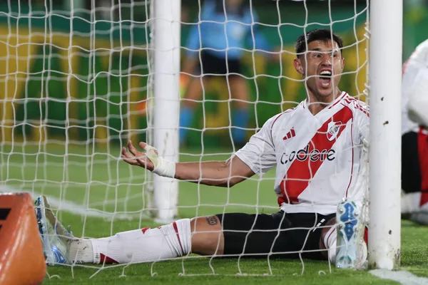 Adam Bareiro, sin goles en River. (Getty)