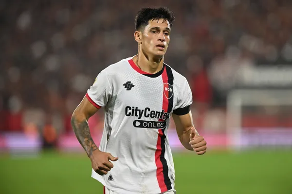 Aguirre, en Newell's. (IMAGO)