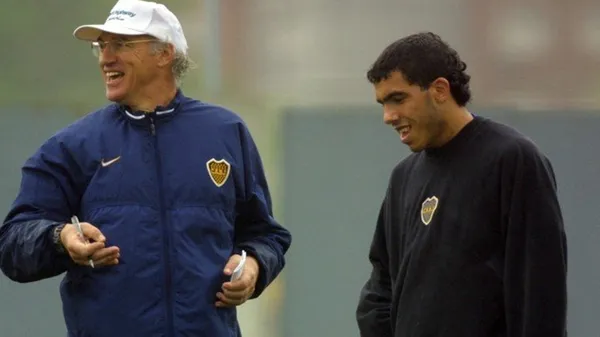 Carlos Tévez, la figura del Boca de Bianchi en la segunda etapa del entrenador en el club.