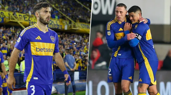 Saracchi, Rojo y Lema borrados en Boca. (Getty)