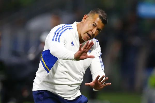 Jorge Almirón, el DT de Boca. (