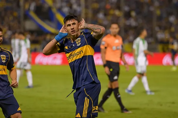 Bareiro fue la figura de Boca en su debut. (@Copa_Argentina)