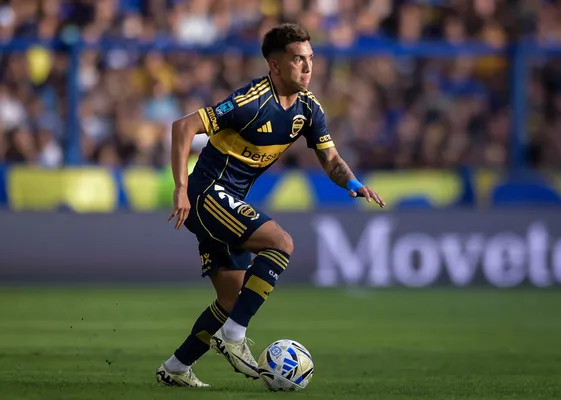 Velasco, cerca de regresar en Boca. (Getty)