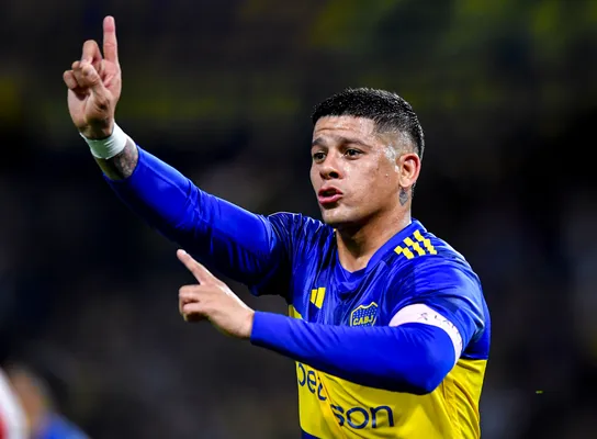 Marcos Rojo en Boca (Getty Images)
