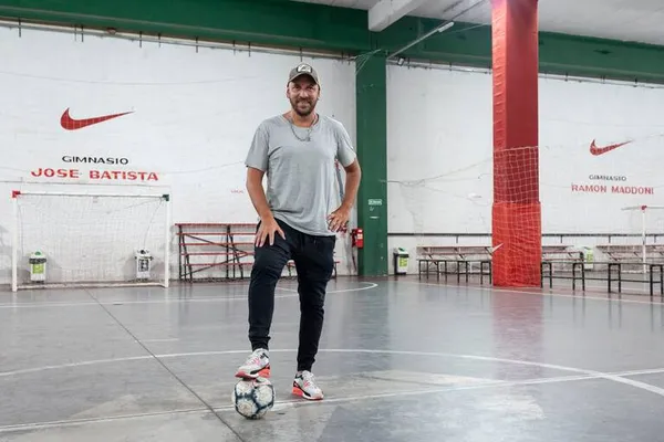 César La Paglia, ex jugador de Boca (La Nación)