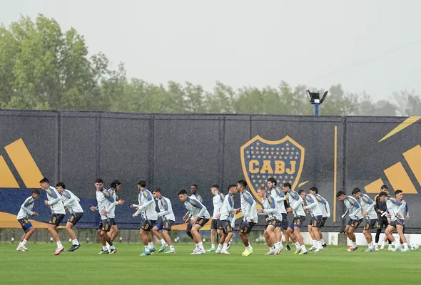 Gago le da días libres a sus jugadores. (Prensa Boca)