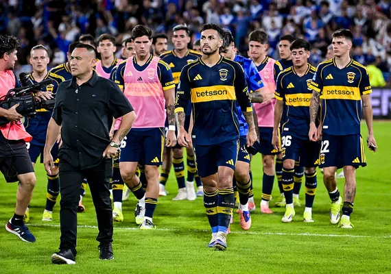 Los protagonistas de Boca hablaron con Riquelme. (Getty)